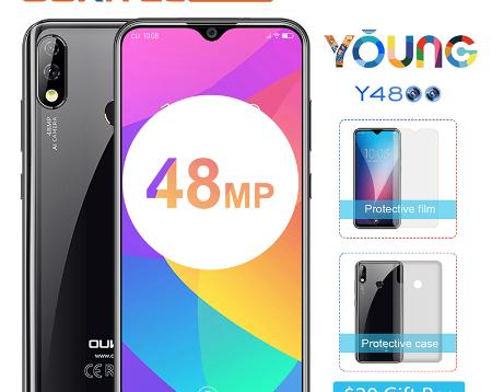 Скидки на смартфоны в официальном магазине OUKITEL. Смартфон OUKITEL Y4800 за 199.99 и другие смартфоны