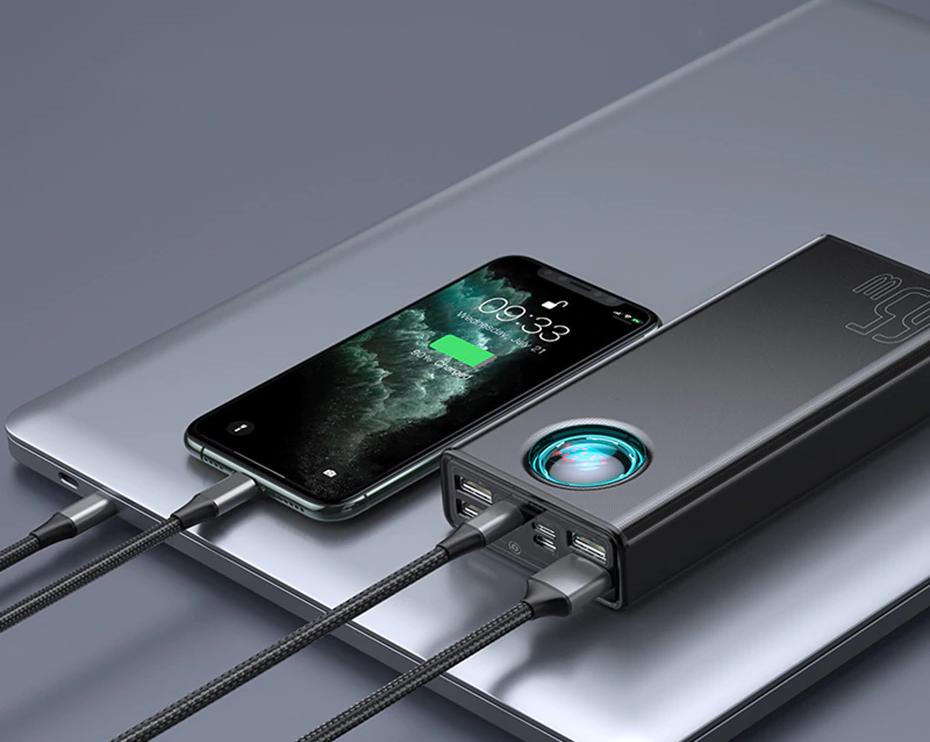 10 павербанков с QC3.0 и PD с Aliexpress, для быстрой зарядки смартфонов